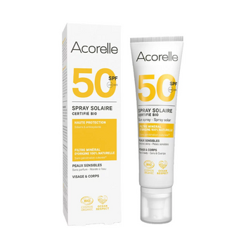Spray Solaire Bio SPF 50 NUOO ACORELLE