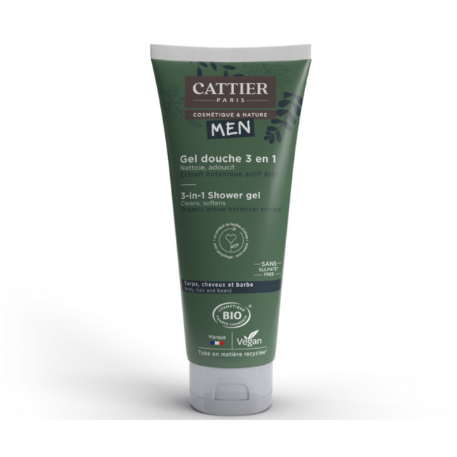 Gel douche 3 en 1 Homme - Nuoo