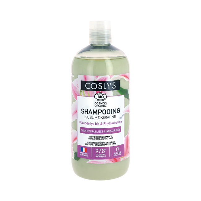 Shampooing Bio Sublime Kératine - Cheveux Fragilisés & Indisciplinés - Nuoo