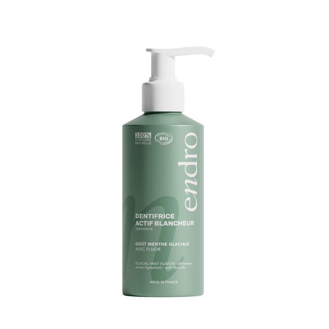 Dentifrice Actif Blancheur au Fluor | Menthe Glaciale - Nuoo