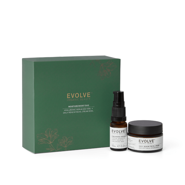 Moisture Boost Duo - Coffret Sérum hyaluronique 200 + Crème visage daily renew - Nuoo