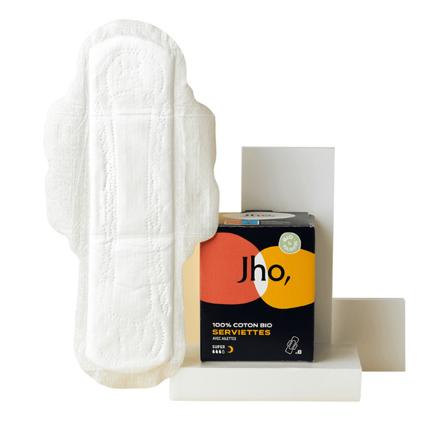 Serviettes Super Nuit Bio - Nuoo