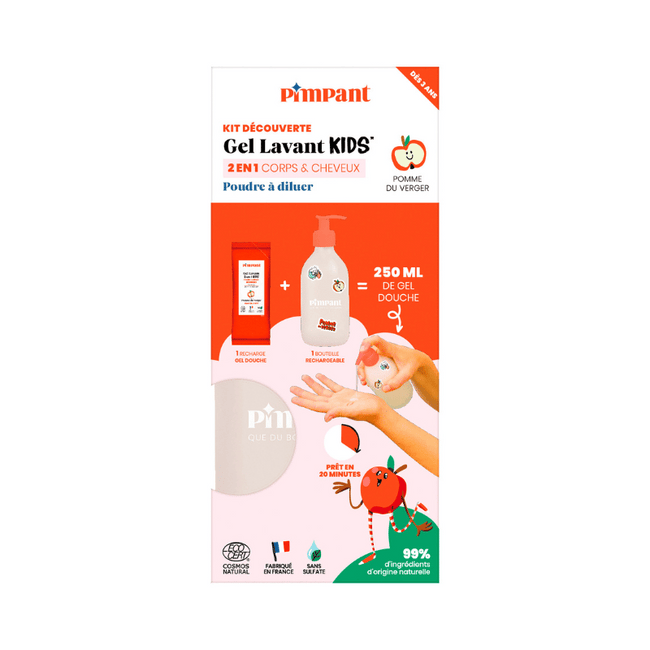 Kit Découverte Gel lavant Kids 2-en-1 - Nuoo
