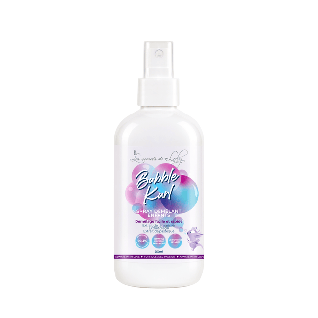 Bubble Kurl - Spray Démêlant Bébé et Enfants - Nuoo