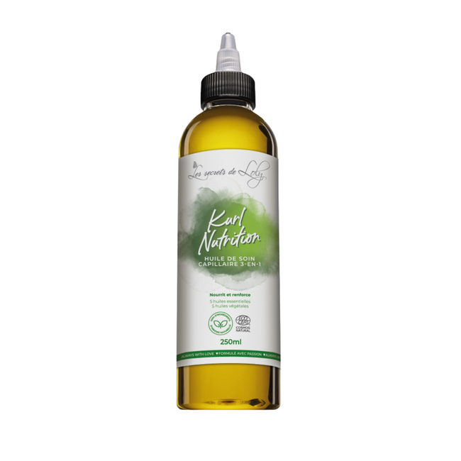 Kurl Nutrition - Huile de soin capillaire 3-en-1 - Nuoo