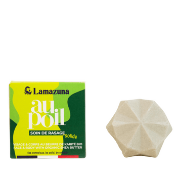 Lamazuna - Pain de rasage solide - Rasage Homme