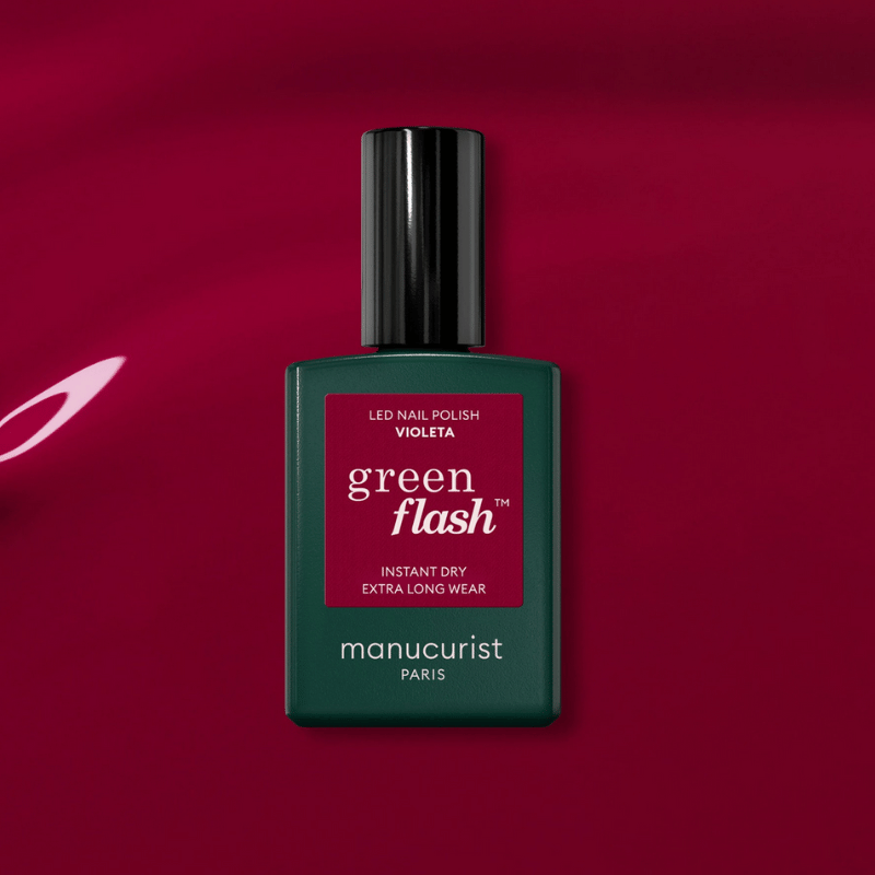 Vernis Green FLASH - Gamme Semi Permanent - Nuoo
