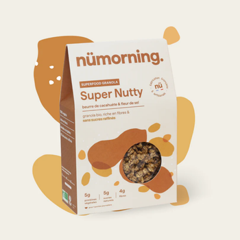Superfood Granola Super Nutty - Beurre de Cacahuète + Fleur de sel