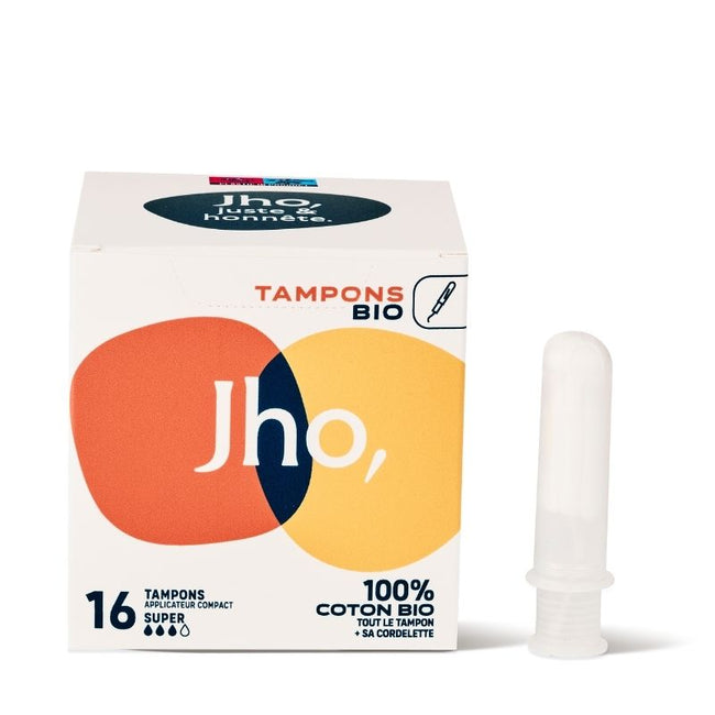 Tampons avec Applicateur Compact – Super Bio - Nuoo