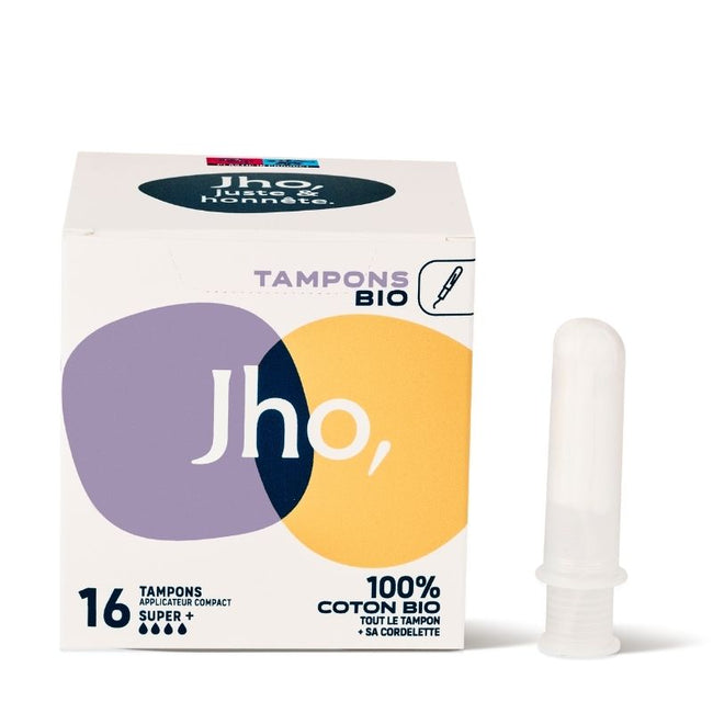 Tampons Super + avec Applicateur Compact Bio - Nuoo