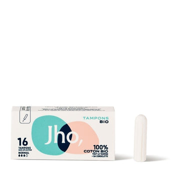 Jho - Tampon sans applicateur - Normal - Protections féminines