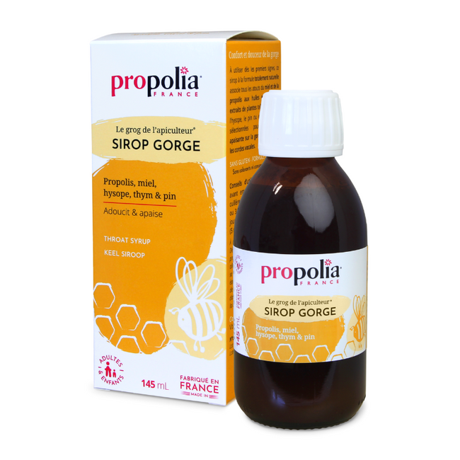 Sirop Gorge Propolis Miel & Citron - Nuoo
