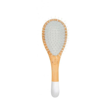 Bachca - Brosses à cheveux - Brosse en bois démêlante petit modèle - Picots souples