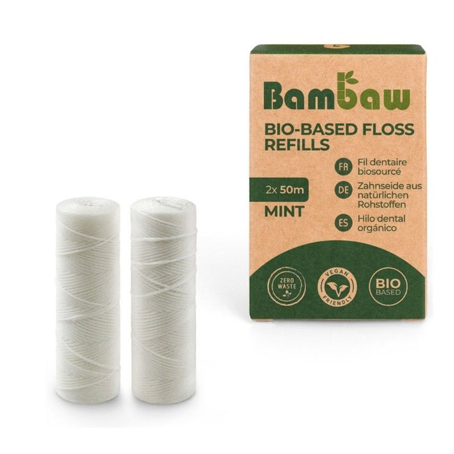 Recharges Fil Dentaire en PLA (Plastique végétal) 2x50m - Nuoo