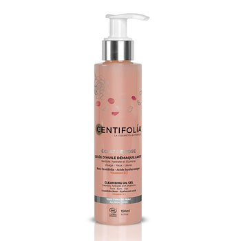 Centifolia - Huiles démaquillantes - Gelée d'Huile Démaquillante Éclat de Rose