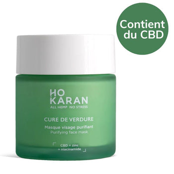 Ho Karan - Masque Visage Purifiant Cure de Verdure - Masque visage bio