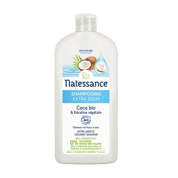 Natessance - Shampoing extra doux coco kératine végétale - Shampoings